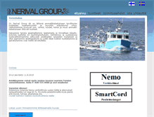 Tablet Screenshot of nerivalgroup.fi